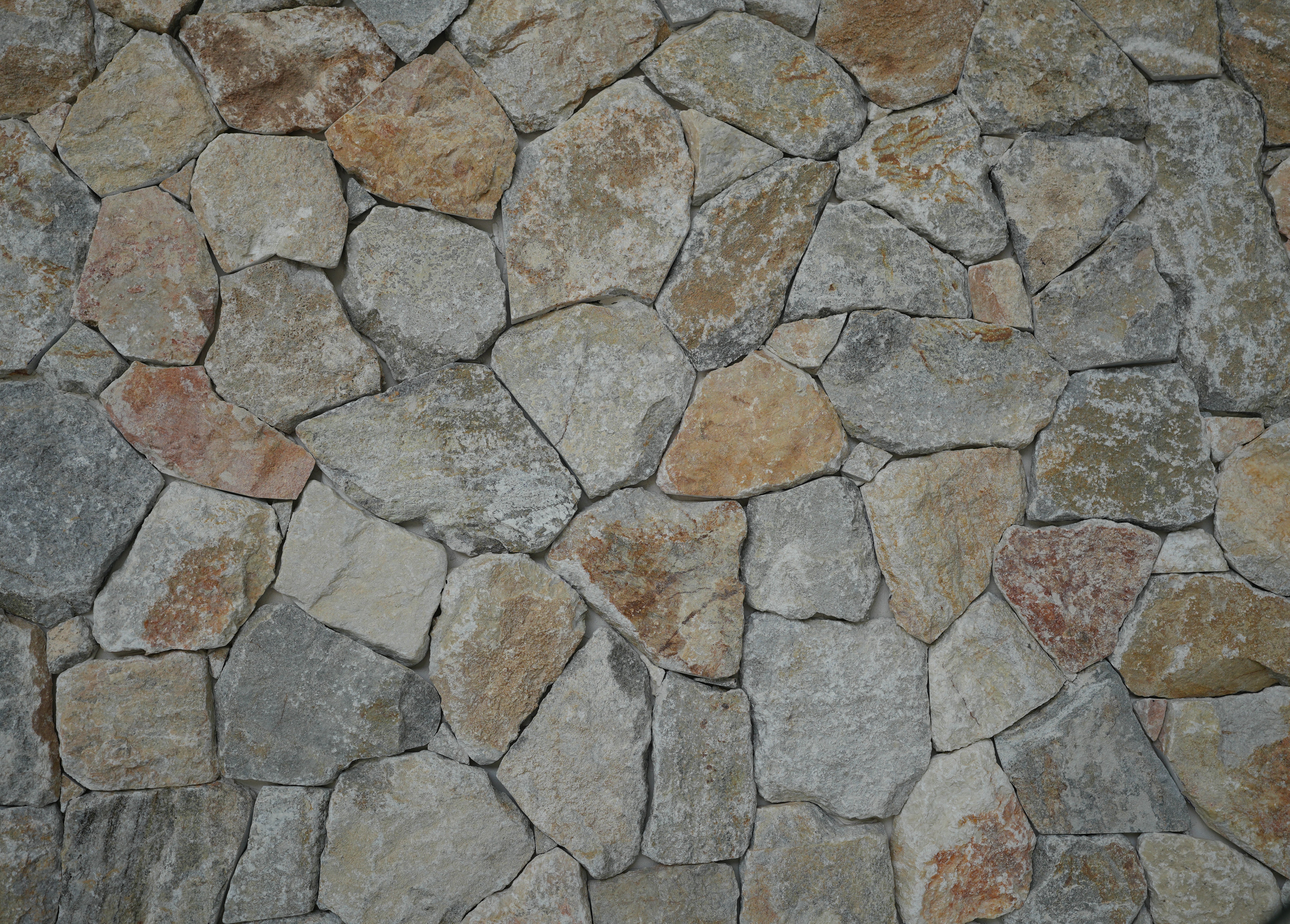 Natural Stone Wall Cladding Free Form - Loose Stone - Sunrise Random
