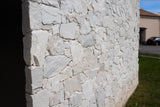 Natural Stone Wall Cladding Free Form - Loose Stone - White Quartz