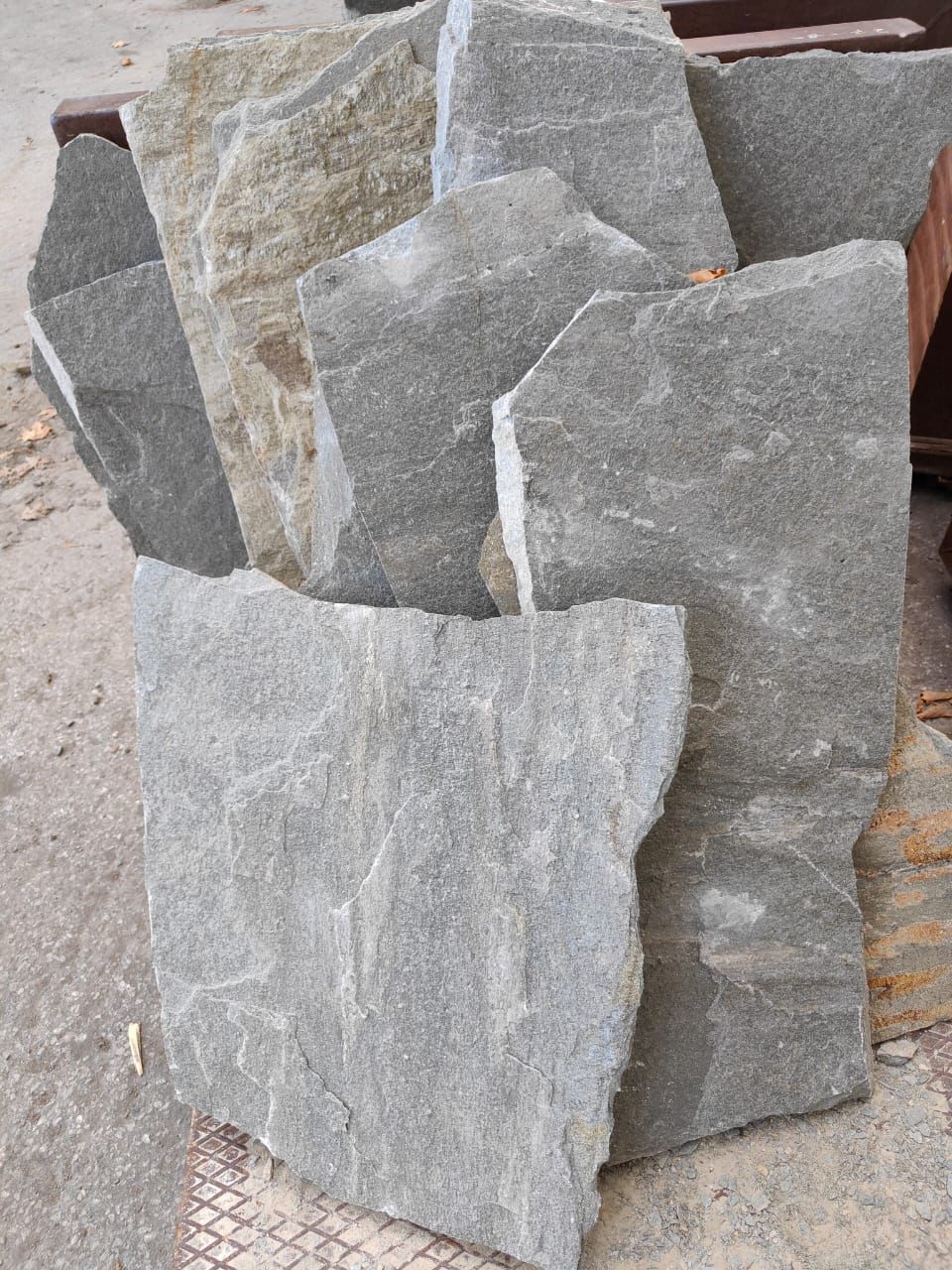 Greek - KAVALA GREY Crazy Paver - JUMBO Stone and Rock