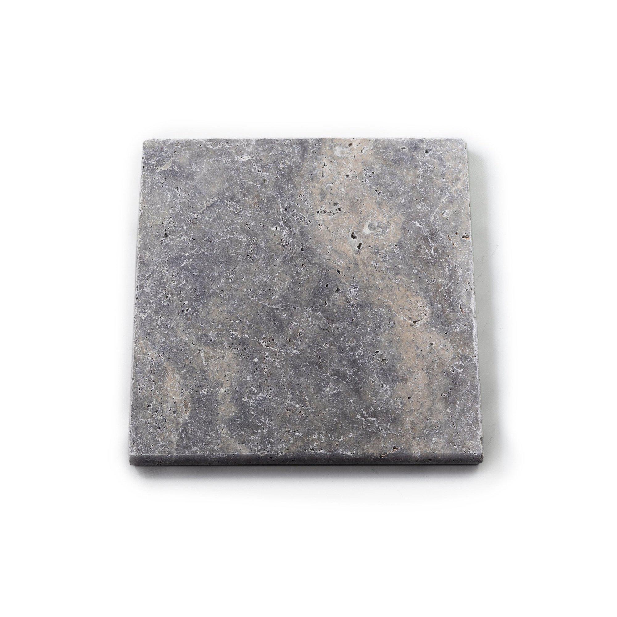 Tumbled Travertine Tile & Paver - French Set 30mm - Premium Silver Stone and Rock
