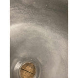 Round Concrete Bathroom Vanity Wash Basin EF19 Stone and Rock